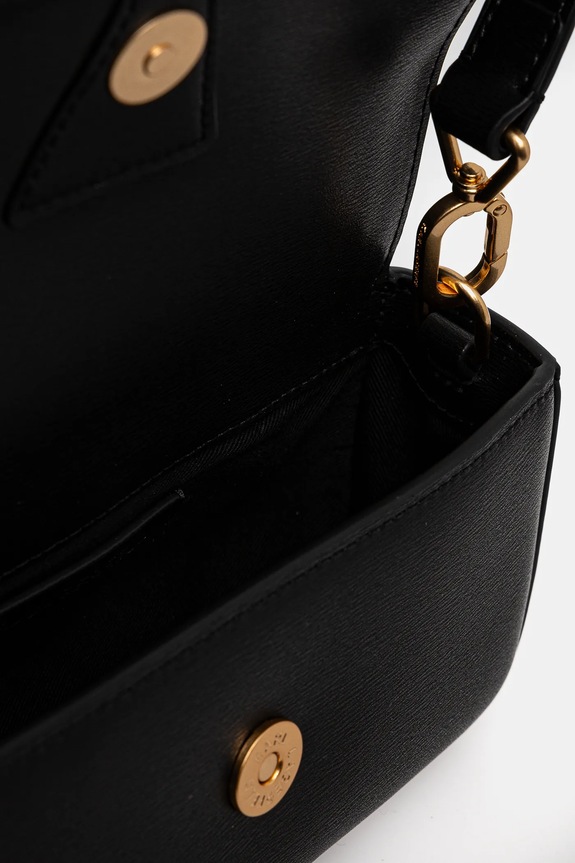 Karl Lagerfeld torebka skórzana A1W30448 czarny