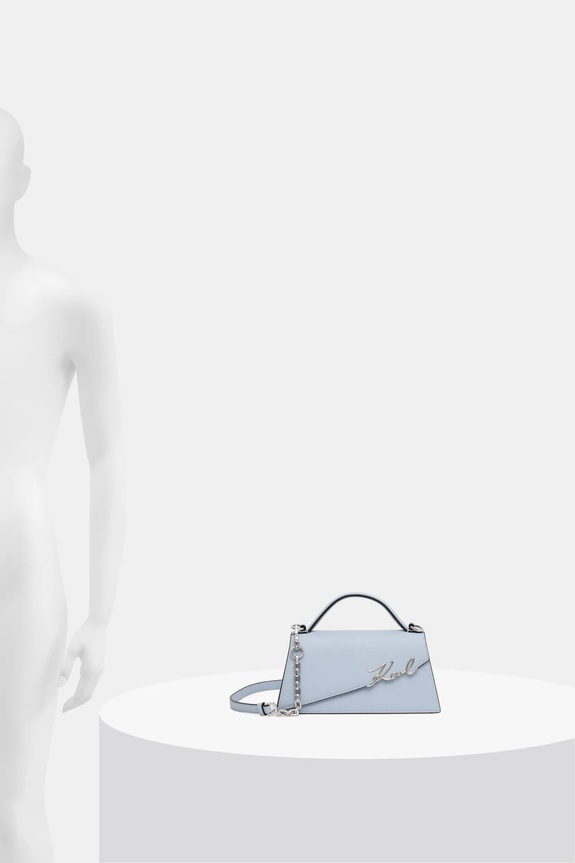Karl Lagerfeld torebka skórzana K/SIGNATURE A1W30458