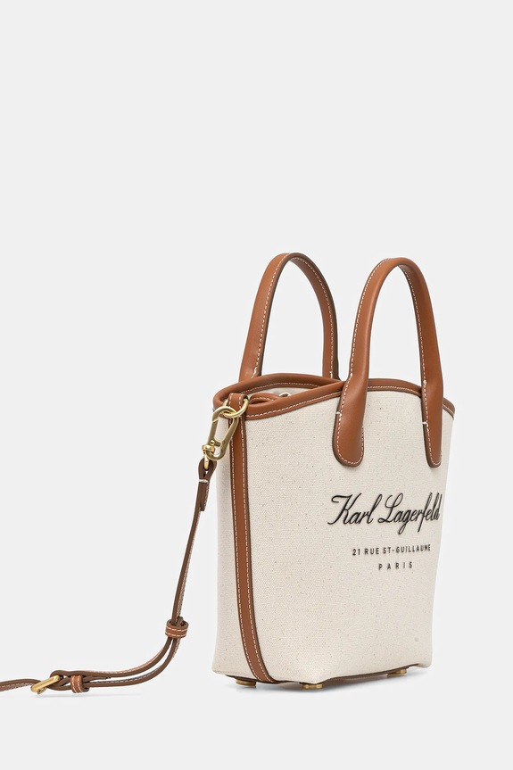 Karl Lagerfeld torebka A1W46076 beżowy SS25