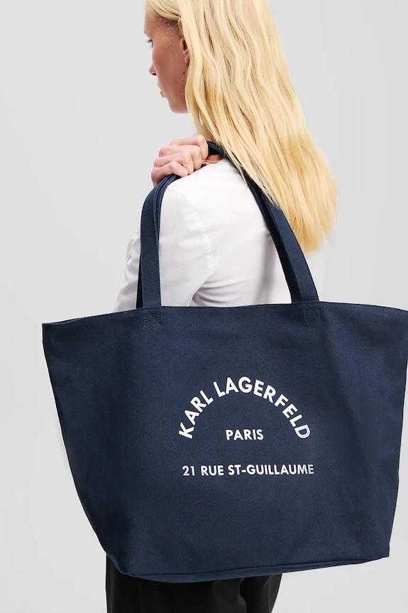Kabelka Karl Lagerfeld K/RSG tmavomodrá A1W50006