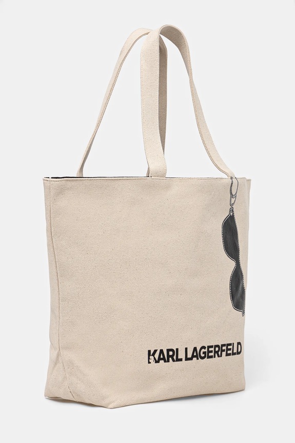 Аксессуары Двусторонняя сумочка Karl Lagerfeld A1W50020 бежевый