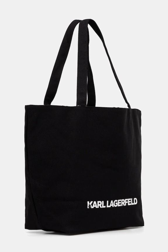 Karl Lagerfeld borsa bilaterale A1W50047 nero SS25