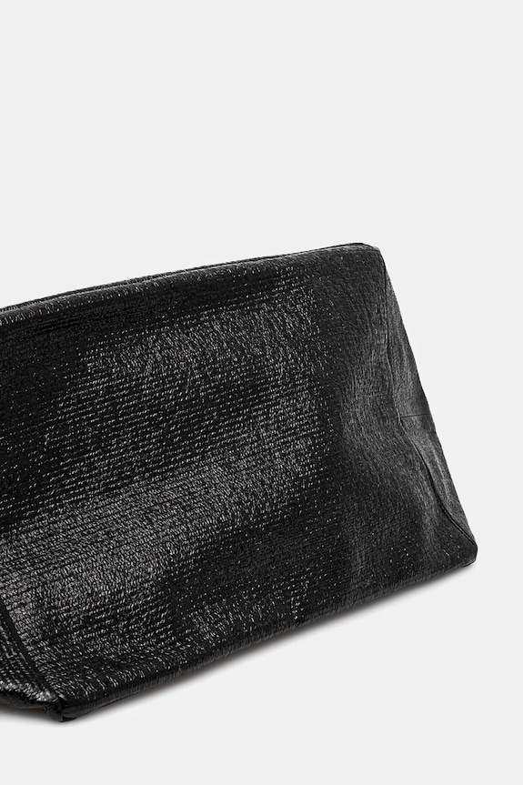 Karl Lagerfeld torebka bawełniana czarny A1W50064