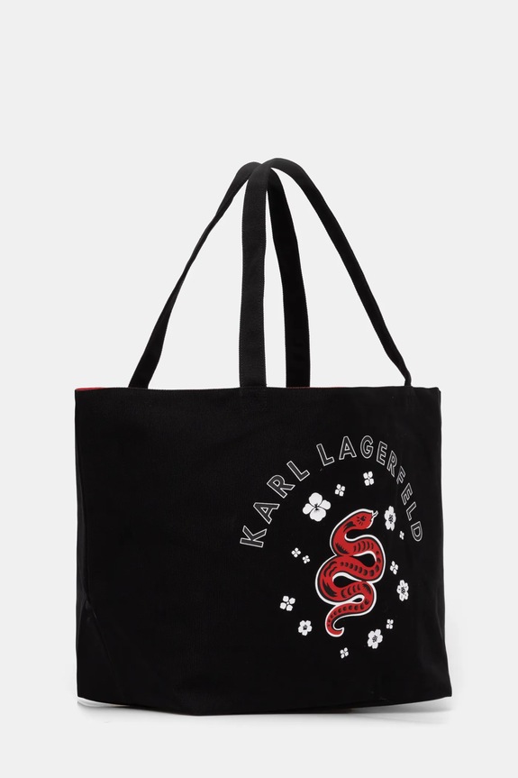 Karl Lagerfeld torebka A1W50065 czarny SS25