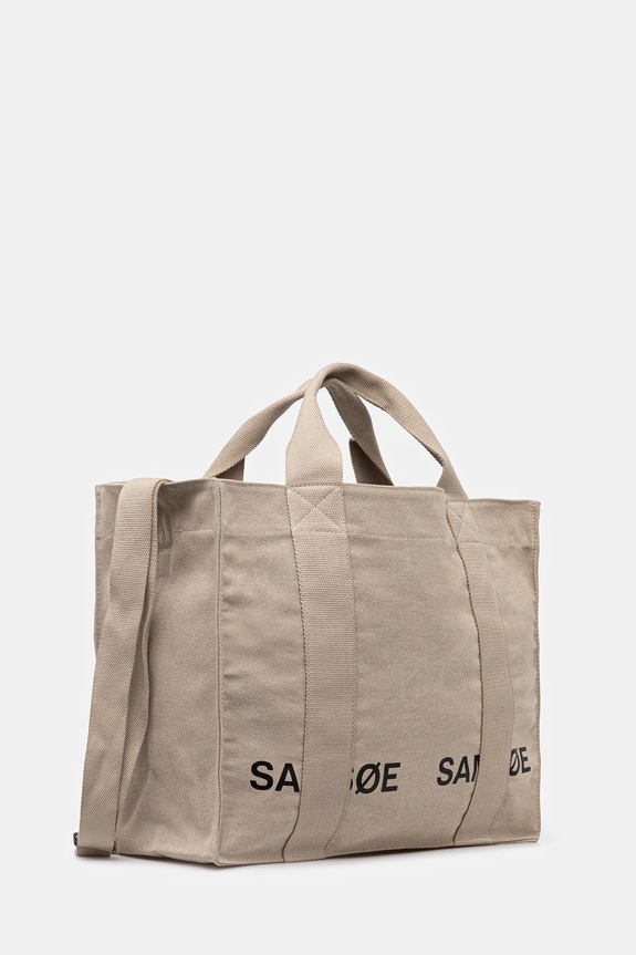 Samsoe Samsoe geantă SALUCAS U24400010 gri AW25