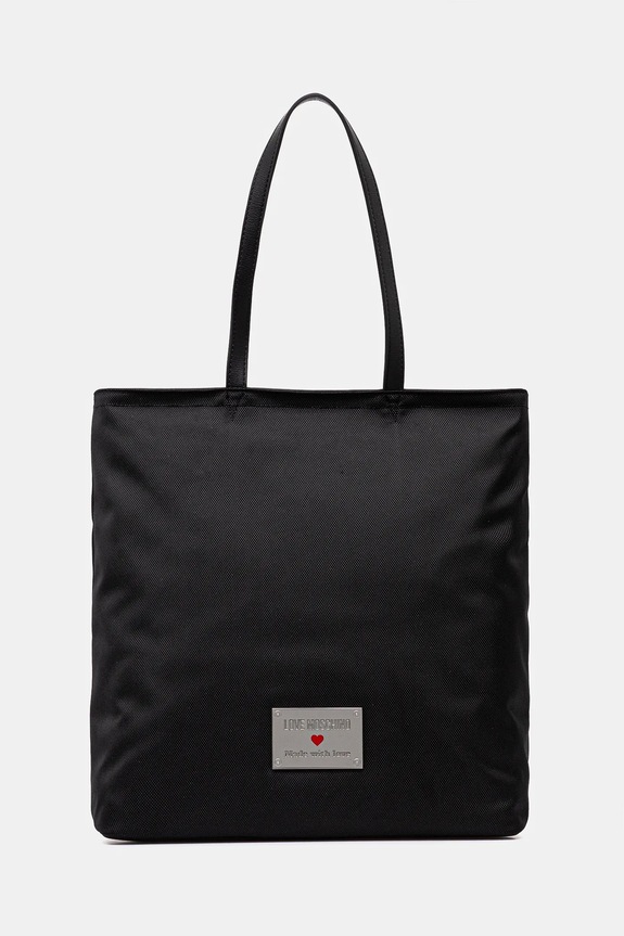 Love Moschino torebka tekstylny czarny JC4205PP1