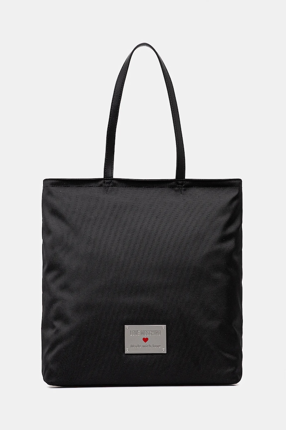 Love Moschino torebka tekstylny czarny JC4205PP1
