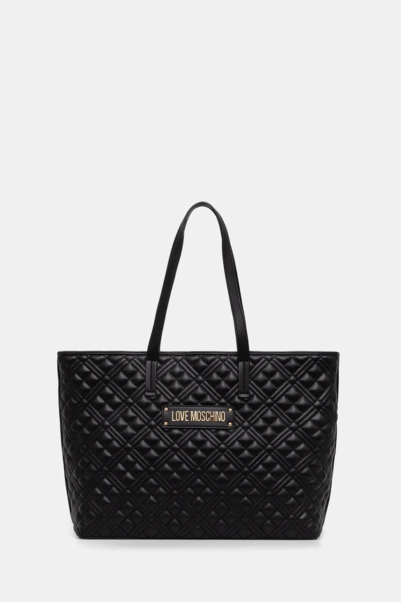 Love Moschino torebka aplikacja czarny JC4166PP1