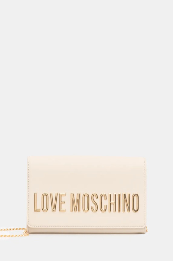Kabelka Love Moschino nevejde se A4 béžová JC4103PP1