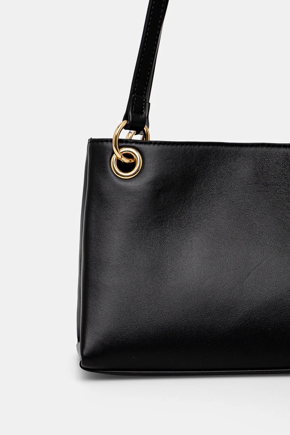 Akcesoria Love Moschino torebka skórzana JC4073PP1 czarny