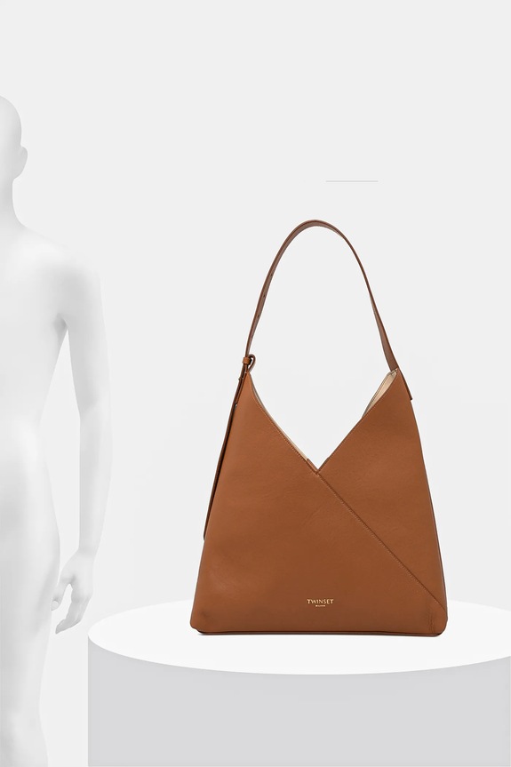 Twinset borsa a mano in pelle 251TD8330