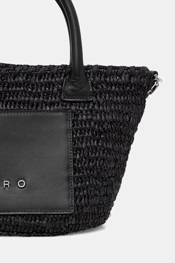 Сумка из рафии IRO WM44NARCY чёрный SS25