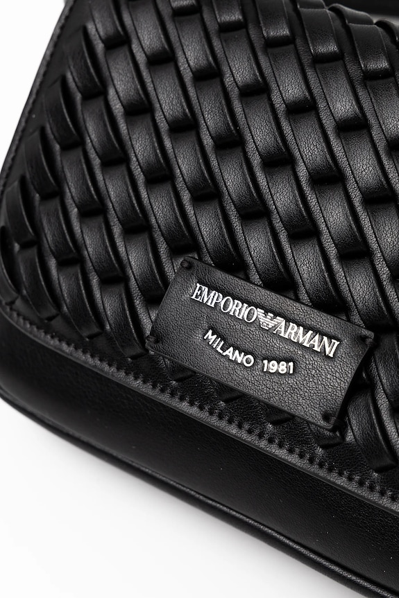 Emporio Armani torebka skórzana czarny EW001923.AF15874