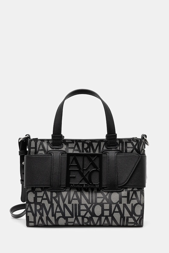 Armani Exchange kézitáska szintetikus bőr fekete 942690.3F742.NOS
