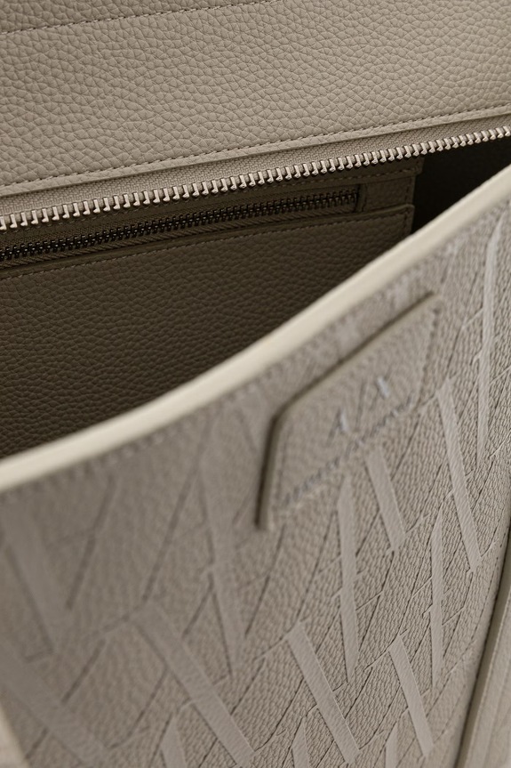 Armani Exchange kabelka typu shopper dámska z imitácie kože XW001199.AF15325 zelená