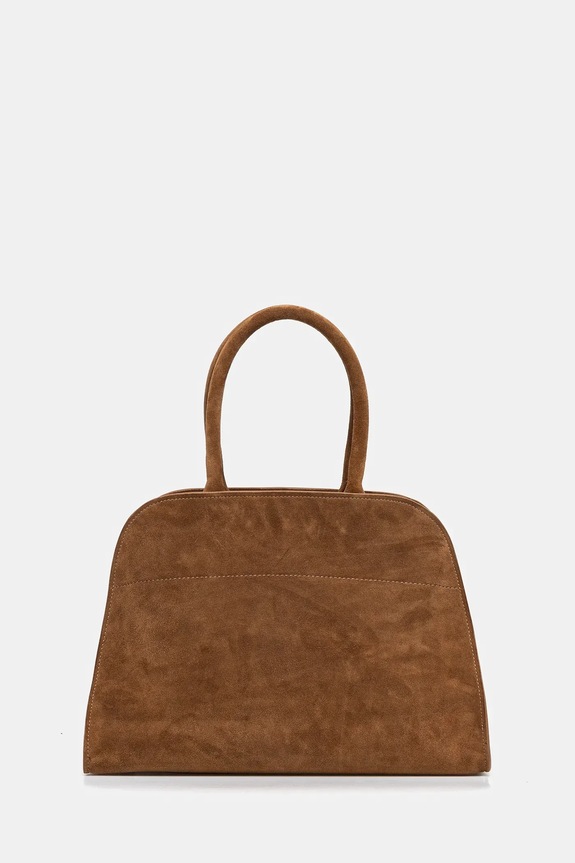 Liviana Conti borsa in pelle scamosciata pelle scamosciata marrone A5SA02