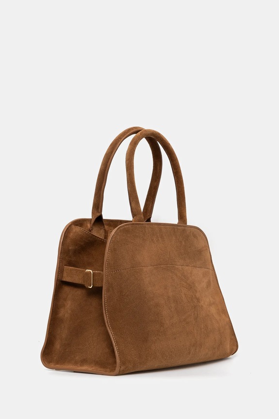 Liviana Conti borsa in pelle scamosciata A5SA02 marrone ZS25