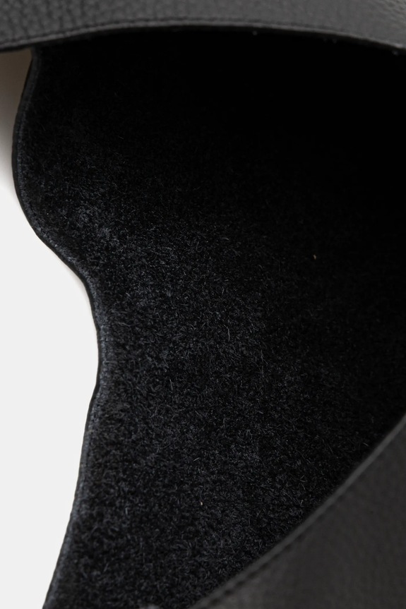 A.P.C. torebka skórzana le neige PXCBC.F67008 czarny