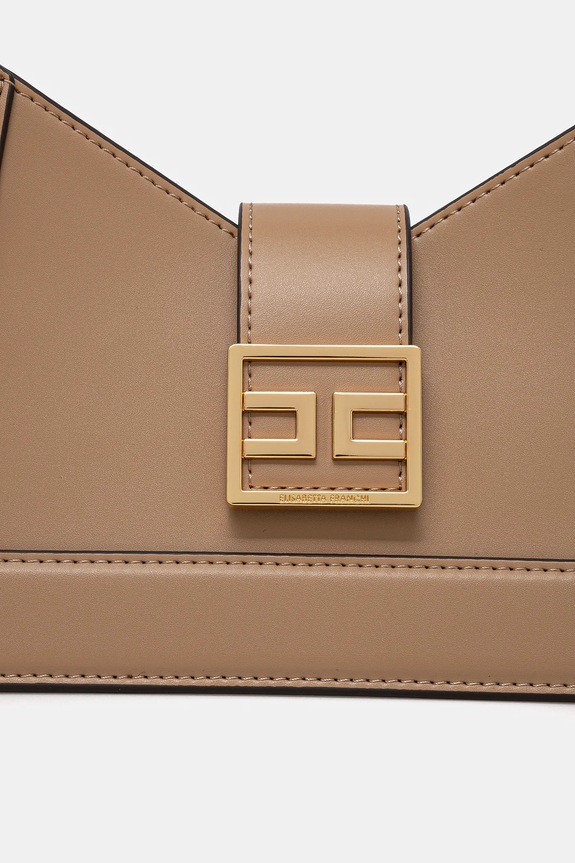 Αξεσουάρ Τσάντα Elisabetta Franchi BS18A51E2 μπεζ