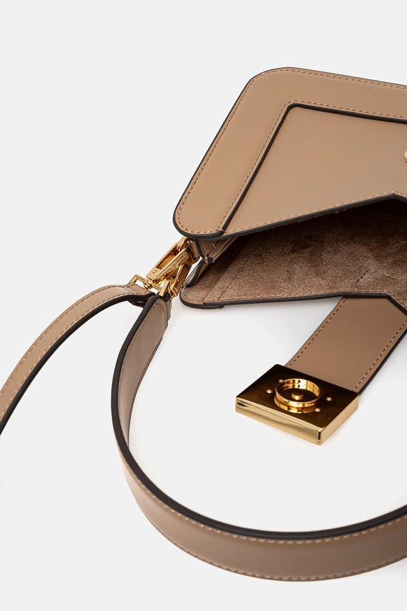 Τσάντα Elisabetta Franchi BS18A51E2 μπεζ
