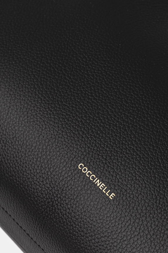Δερμάτινη τσάντα Coccinelle μαύρο E1.M50.13.02.01
