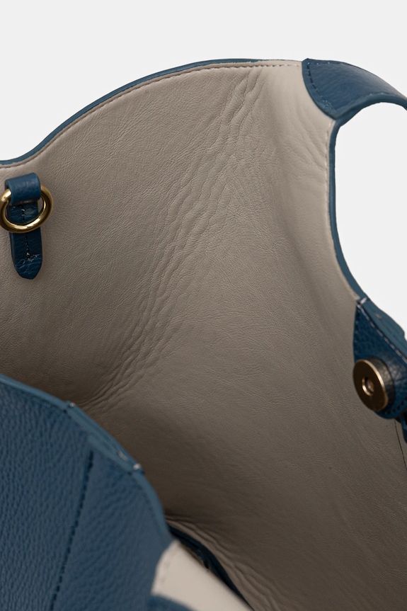 Coccinelle borsa a mano in pelle E1.SHA.11.01.01 blu