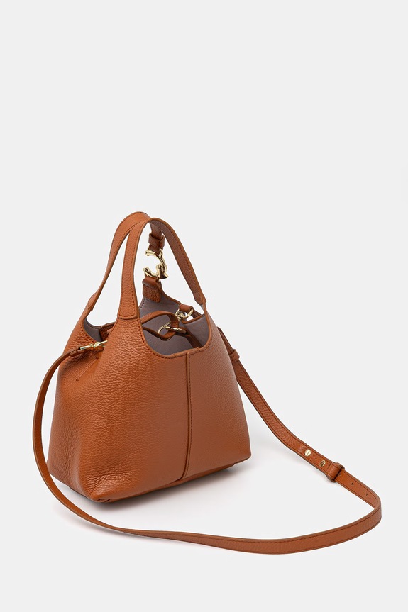 Dodaci Coccinelle crossbody torba za žene kožna E1.SHA.58.01.01 narančasta