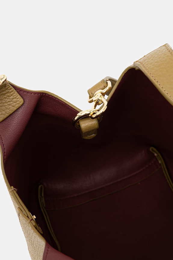 Coccinelle torebka crossbody damska skórzana E1.SHA.58.01.01 złoty