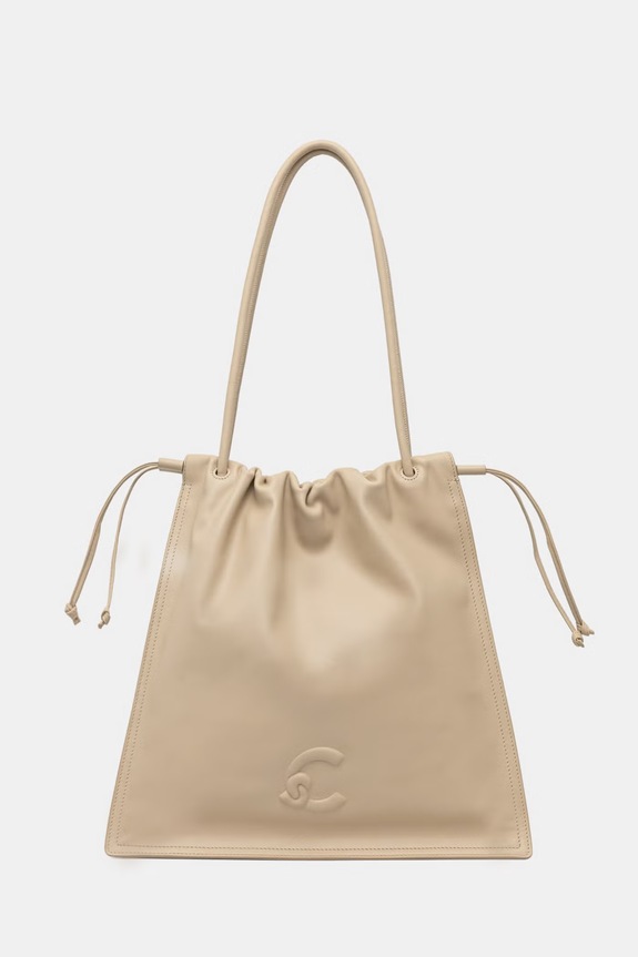 Coccinelle tote torba za žene kožna bež E1.SS5.11.01.01