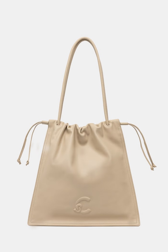Coccinelle tote torba za žene kožna bež E1.SS5.11.01.01
