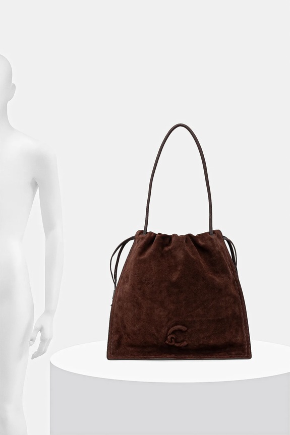 Coccinelle shopper torba za žene od brušene kože COCCINELLEDULSE SUEDE E1.SS6.11.01.01