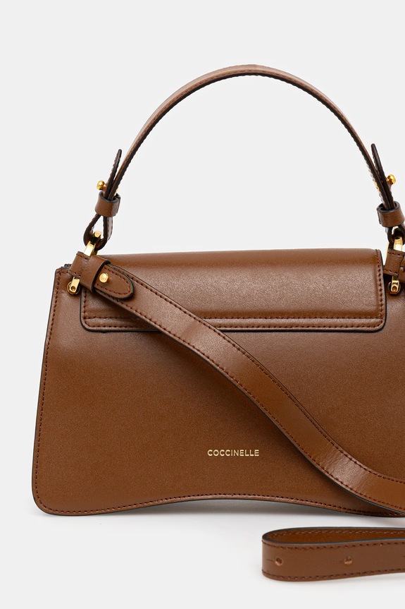 Akcesoria Coccinelle torebka skórzana E1.SSK.18.02.01 brązowy