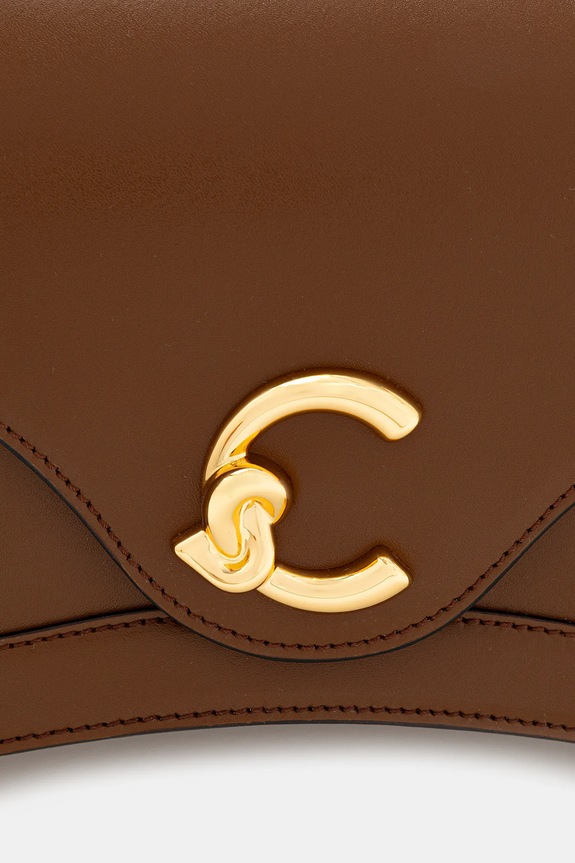 Coccinelle torebka skórzana brązowy E1.SSK.18.02.01