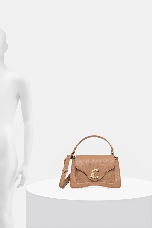 Kožna torba Coccinelle E1.SSL.18.02.01 bež