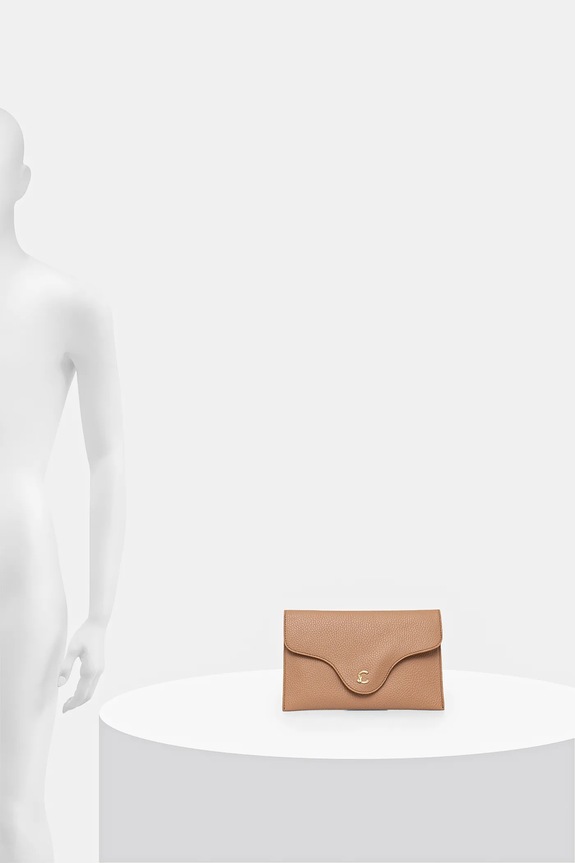 Coccinelle pochette di pelle E5.SSL.19.01.01 beige