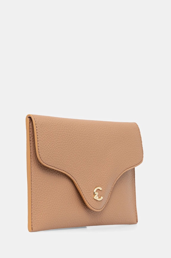 Coccinelle pochette di pelle E5.SSL.19.01.01 beige SS25