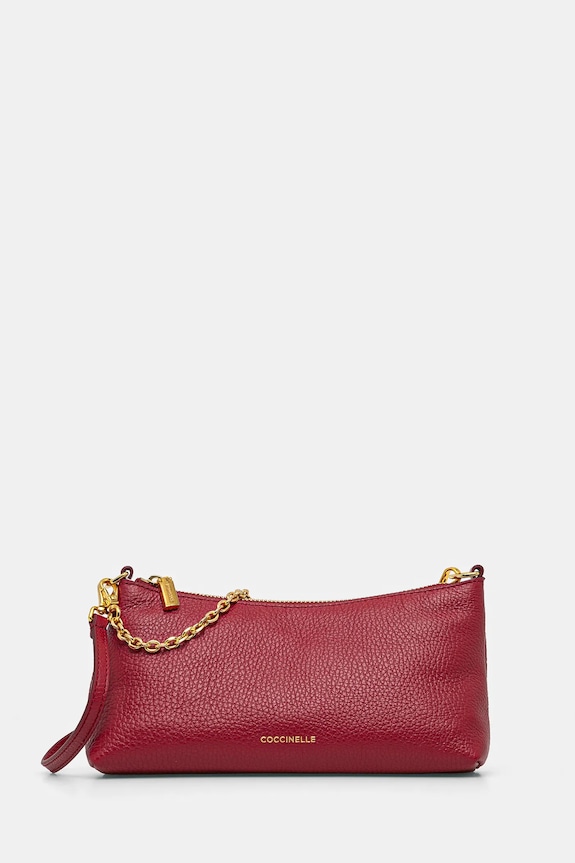 Coccinelle crossbody kabelka dámská kožená přírodní kůže růžová E5.QH0.55.01.01