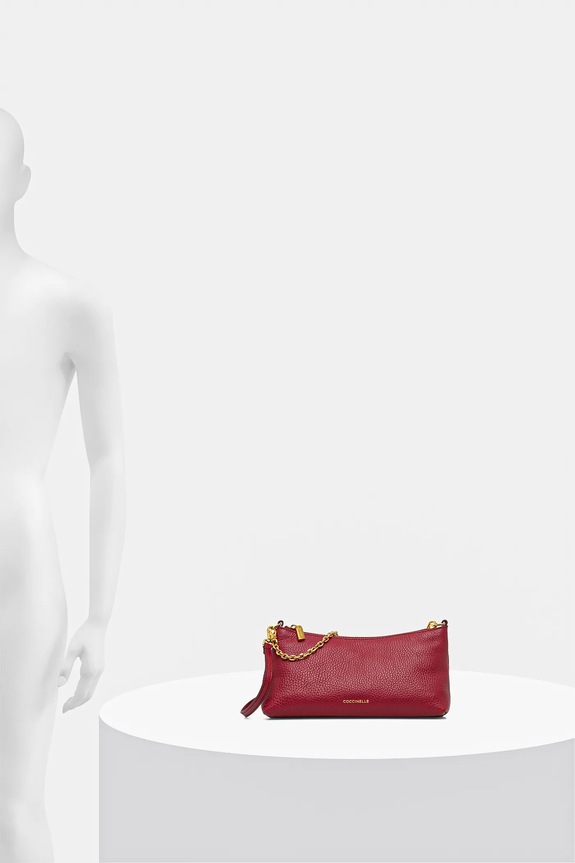 Coccinelle crossbody kabelka dámská kožená E5.QH0.55.01.01 růžová
