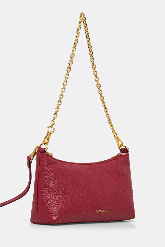 Coccinelle crossbody kabelka dámská kožená E5.QH0.55.01.01 růžová SS26