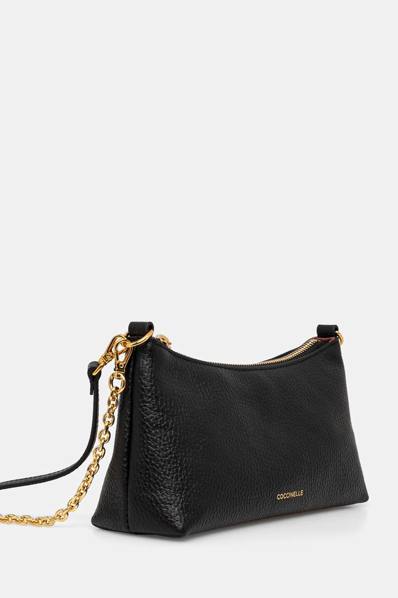 Coccinelle torebka crossbody damska skórzana E5.QH0.55.01.01 czarny SS26