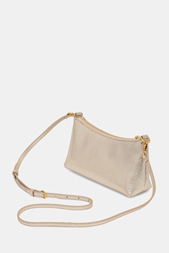 Accesorii Coccinelle geantă crossbody de damă din piele E5.QH0.55.01.01 aur