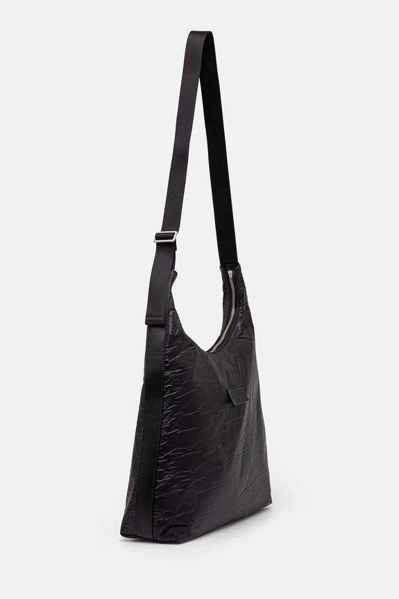 Τσάντα MM6 Maison Margiela Crunched Nylon Bag SB5ZH0017 μαύρο SS25