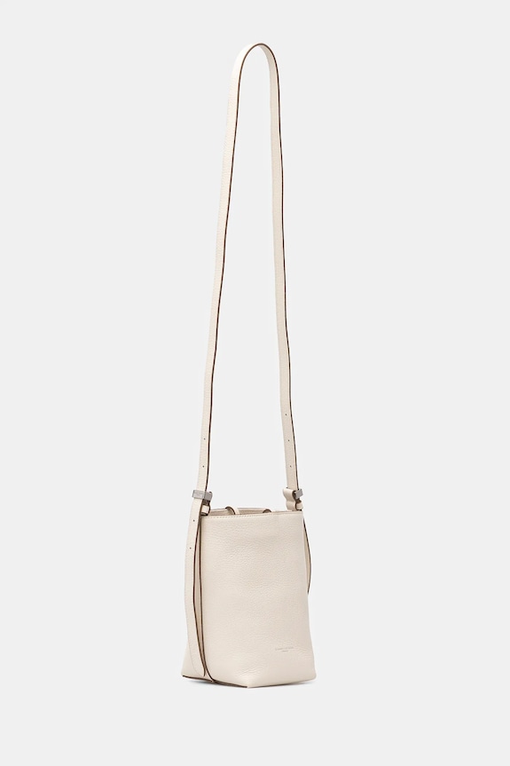Usnjena torbica Gianni Chiarini AMELIA BS.11345.COMM.GRN bež SS25