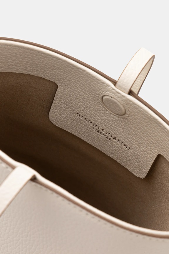 Usnjena torbica Gianni Chiarini AMELIA BS.11345.COMM.GRN bež