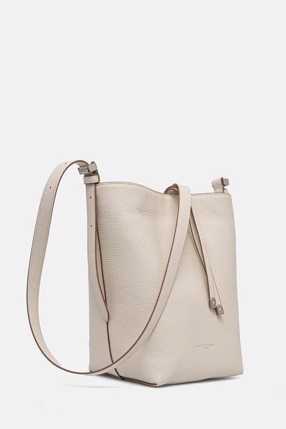 Usnjena torbica Gianni Chiarini AMELIA BS.11346.COMM.GRN bež SS25