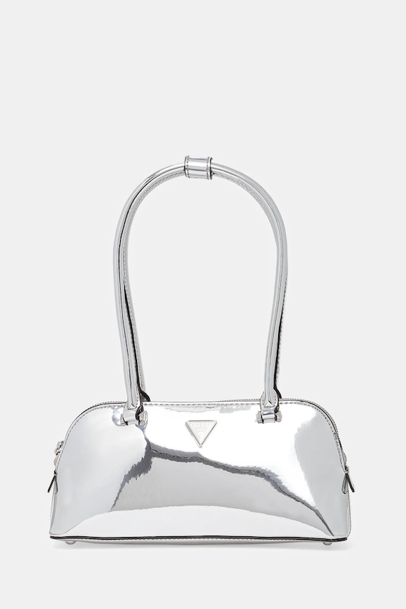 Guess torebka ARNELA nie mieści A4 srebrny HWMY94.96080