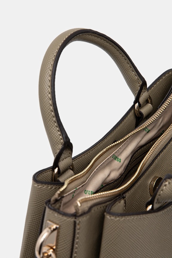 Guess torebka JAZLYNN zielony HWEZG9.52306