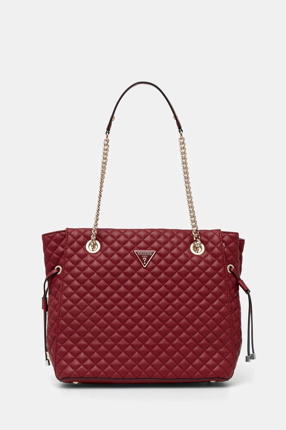 Guess torebka RIANEE nie mieści A4 czerwony HWEQG9.54122
