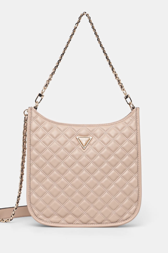 Guess torebka GIULLY nie mieści A4 różowy HWQG87.48030