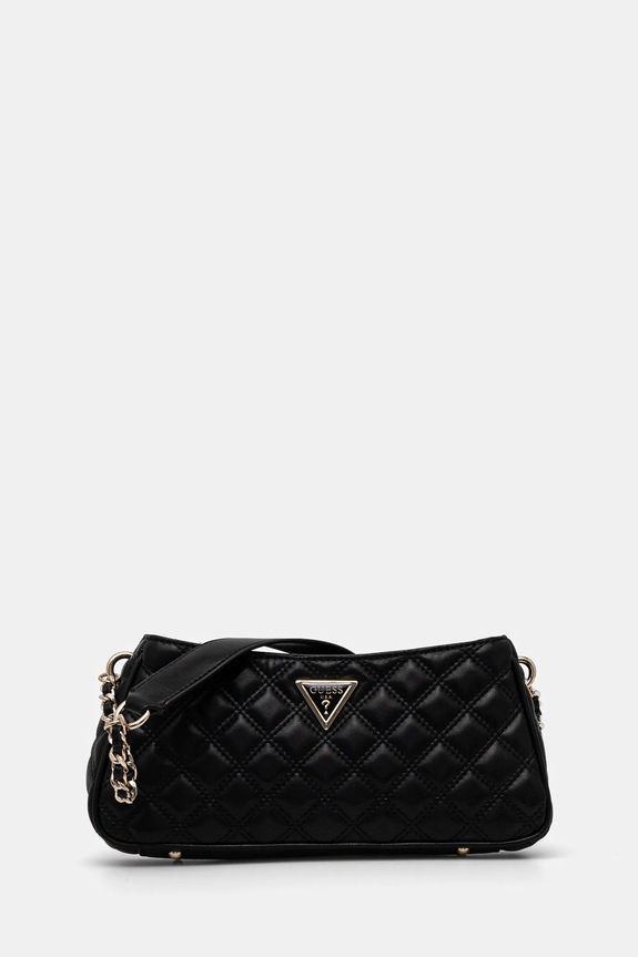 Τσάντα Guess GIULLY απλικέ μαύρο HWQG87.48160